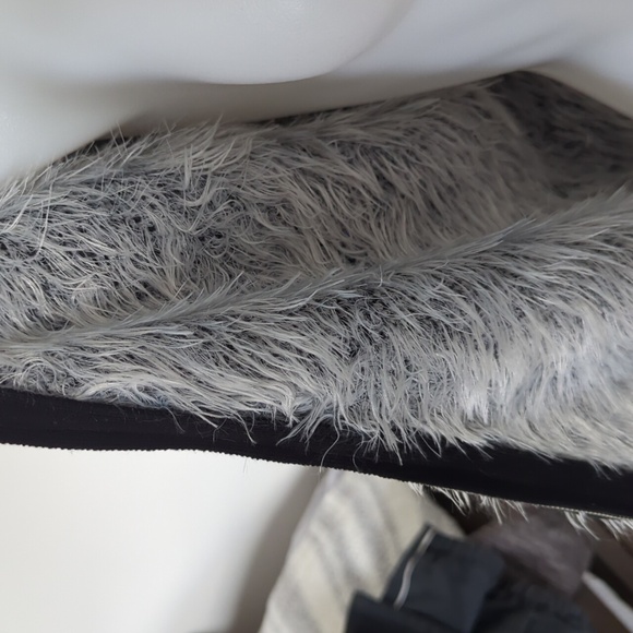 Women's 1.State Plaid eyelash sweater jacket-sz S - Picture 8 of 8